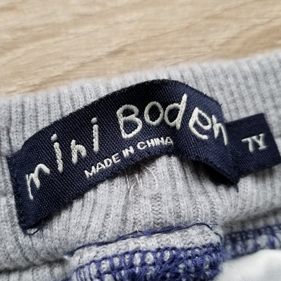 2011 vguc Mini Boden boys size 7 camoflauge blue cargo pants - Picture 4 of 10